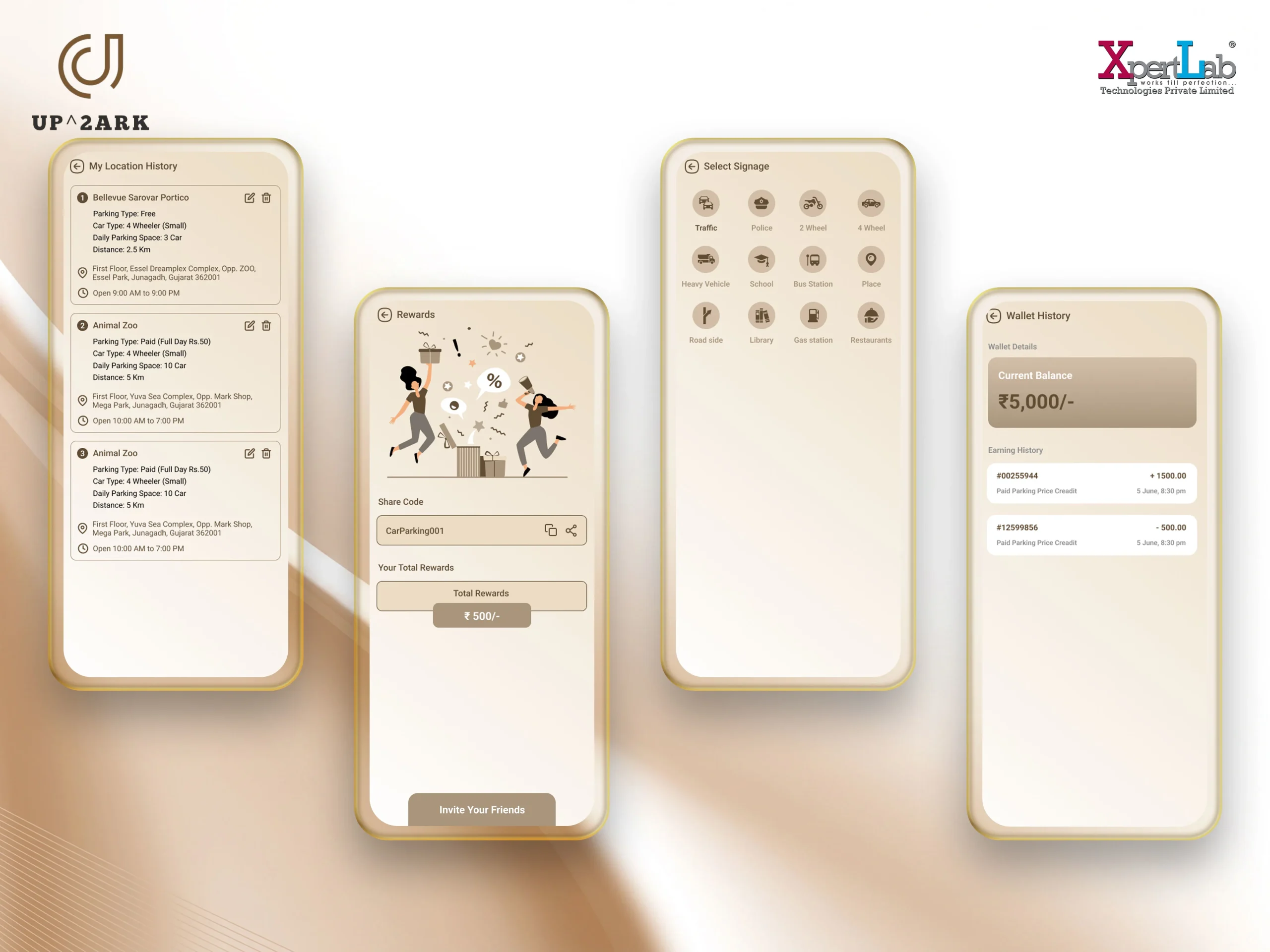 XpertLab Technologies Private Limited Mobile App Development Detail Page UP^2ARK-2